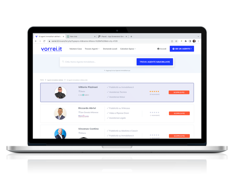 valutazione immobile su mac